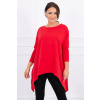 Predĺžená tunika MI8875 červená