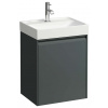 Laufen Meda skrinka 43.7x33.9x51.5 cm závesná kúpeľňová skrinka pod umývadlo sivá H4215410112661