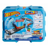 Hot Wheels Track Builder Dráha v boxe s bleskom HMC03