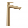 Hansgrohe Talis E - Páková umývadlová batéria 240 s odtokovou súpravou s tiahlom, kartáčovaný bronz 71716140