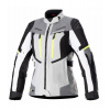 Bunda STELLA BOGOTA PRO DRYSTAR, ALPINESTARS, dámská (sivá/tmavo sivá/čierna/žltá fluo) 2023 Velikost: M