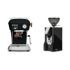 Ascaso Dream PID, Dark Black + Eureka Mignon Classico, CR black