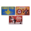 FaNaTtik Značky Fallout Tin Signs 3 Pack