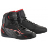 Topánky FASTER-3, ALPINESTARS (čierne / sivé / červené)