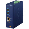 Planet IXT-900-2X1UP priemyselný konvertor 1x 10G Base-T 802.3bt PoE++ / 2x SFP+ 10G Base-X, IP40, -40~75°C, dual power