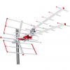 Maclean TV anténa DVB-T/T2 HEVC Maclean, aktívna, vonkajšie combo, Lte filter, UHF/VHF max 100dB?V, MCTV-855A