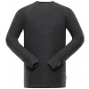 Nax Werew Pánsky bavlnený sveter MPLY136 tmavo šedá S