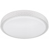 Globo 41749-22 LED stropné svietidlo Ovi 1x22W | 1600lm | 2700-4200-6500K - trblietavý efekt, stmievateľné, biela, opál