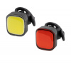 světla/blikačky sada FORCE COB 2.0 USB přední+zadn