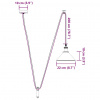 VidaXL Závesná lampa výškovo nastaviteľná E27 lesk biela Ø 22 cm kov - Biela - 251653-267252