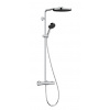 Hansgrohe Pulsify S Puro - Sprchový set s termostatom, priemer 26 cm, 3 prúdy, chróm 24236000