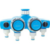 Časovač AQUACRAFT® 290040, mechanický, 4-way, rozbočovač, záhradný, na hadicu, max. 120 min
