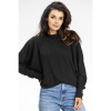 Dámsky čierny sveter s rolákom, A672 S/M
