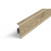 AP28/1 soklová lišta SG75, PVC Forester, 75 mm, 24,5 mm, 2,2 m