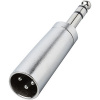Redukcia AD230 jack6,3samS/XLR samec Bespeco