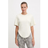 Tréningové tričko adidas by Stella McCartney béžová farba, JX6775 S