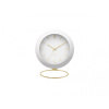 Designové stolní hodiny 5833WH Karlsson 10,5cm