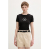 Tommy Jeans basic tričko dámske bavlnené DW0DW22273 čierna M