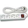 PremiumCord PP4K-05 230V 5m 4 zásuvky + vyp PP4K-05