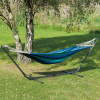 Oceľový stojan na hojdaciu sieť antracit PATIO