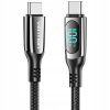 Kábel Vention USB typ C - USB typ C 1,2 m čierny