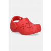 Šľapky Crocs CLASSIC FLORAL CUT OUT CLOG KIDS červená farba, 210944 210944.CROCS.CLASSIC.FL EUR 19/20