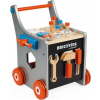 Janod BricoKids Chodítko a vozík s náradím 25 ks