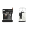 Ascaso Steel DUO PID PLUS, Black&Wood + Eureka Mignon Specialita, BL white
