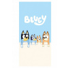 Detská plážová kúpacia osuška 70x140 z bavlny, viacfarebná - BLUEY