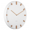 Designové nástěnné hodiny 5942WH Karlsson 40cm