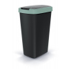 PROSPERPLAST Odpadkový kôš COMPACTA Q svetlo zelený, objem 45l
