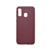 Puzdro gumené Samsung A405 Galaxy A40 Silicon bordové