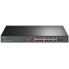 TP-Link TL-SL1218MP ver.2 16xFE 2xGb 2xSFP Unmanaged CCTV Switch 150W