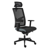 Alba Kancelárska stolička GAME VIP SYN čierno/sivá (B8033) + PDH 3D + podrúčky P44