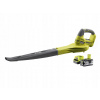 Ryobi akumulátorový fúkač 1 kg (BATÉRIOVÝ ZÁHRADNÝ fúkač 18V 4,0Ah RYOBI RBL1820S40F 5133004180)
