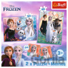 Trefl 2v1 + pexeso Princezné vo svojej zemi Disney Frozen 2