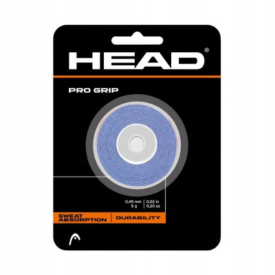 Tenisové zavinovačky Head Pro Grip modré 0,45 mm 3 ks