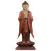 Ručne Vyrezávaná Socha Budhu - 100 cm Vitajte Varianta: Buddha-Statue Stehend – 1 m Willkommen