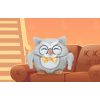 Malá sova MINI DORMEO EMOTION OWL FAMILY Dedko