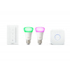 Philips Hue White and Color ambiance 9W E27 malý starter kit BT 929002216806
