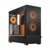 Fractal Design Pop Air RGB Orange Core TG Clear Tint / Midi Tower / Transpar. FD-C-POR1A-05