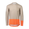POC Cyklistický dres s dlhým rukávom letný - MTB PURE - hnedá/oranžová S