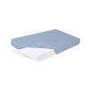 BABYMATEX Plachta ochranná s gumičkou Bamboo svetlo Blue 60x120 cm 120x60 modrá