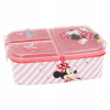 Stor delený plastový box na desiatu Minnie Mouse 18820