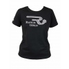 OSWSA Ranch Girls T-Shirt ´ANNA` black / leopard Veľkosť: XS