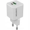 CANYON Nabíjačka CU20AC GaN 20W 1xPD 1xQC EU Biela