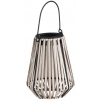 Lampa Strend Pro Garden, solárna, LED, závesná, ratan, 12x12x24 cm