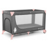 Kinderkraft Detská cestovná postieľka Kinderkraft, Joy ružovo/sivá