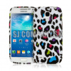 Silikónový obal Samsung Galaxy S IV Mini – Leopard multi