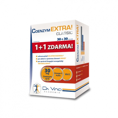 DaVinci Coenzym ExtraClassic 30 mg 60 kapsúl